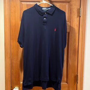 POLO by Ralph Lauren men’s polo shirt sleeve custom fit size xlarge.